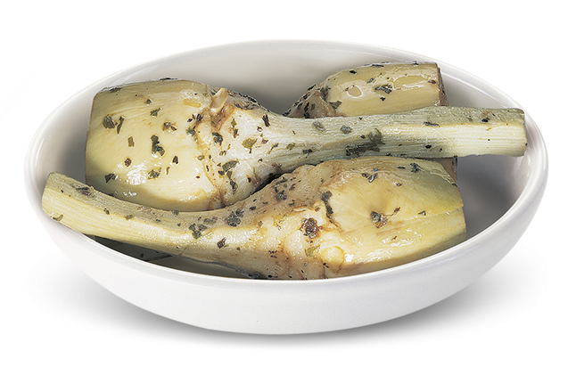 Whole Sautéed Artichokes With Stems &quot;Alla Romana&quot;