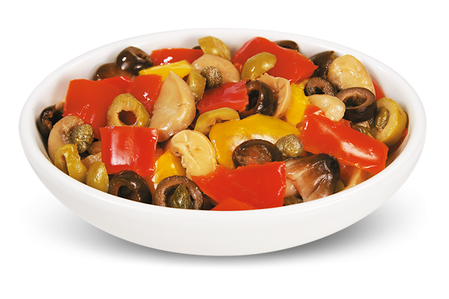 Mixed Vegetables in Sunflower Oil &quot;Alla Zingara&quot;