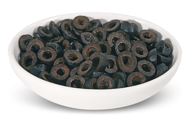 Sliced Black Olives