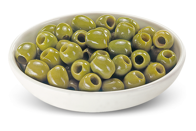 Pitted Green Olives al Naturale