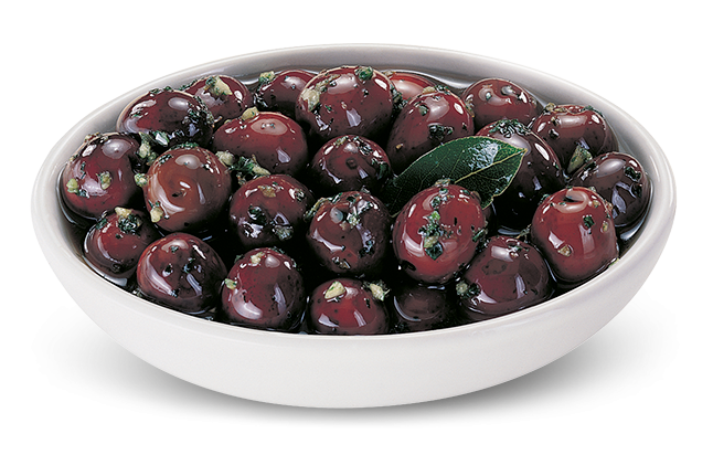 Olive Nere Giganti Aromatizzate