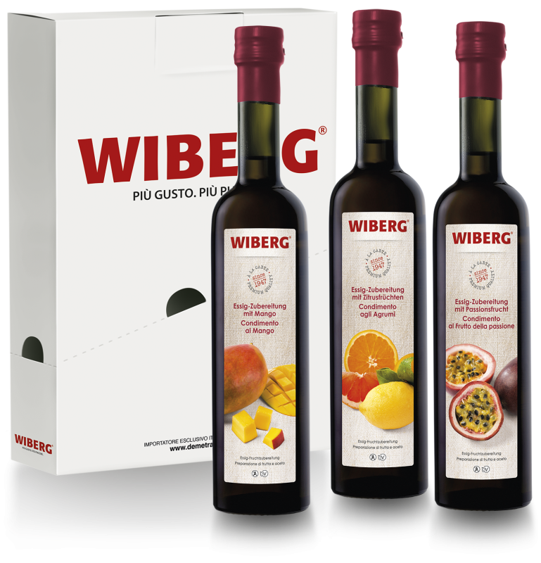 Trio Condiments of Vinegar-Fruits (Mango, Citrus Fruits, Passion Fruit)
