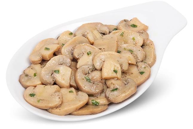 Sautéed Champignon Mushrooms 100% Italian (Gluten Free)