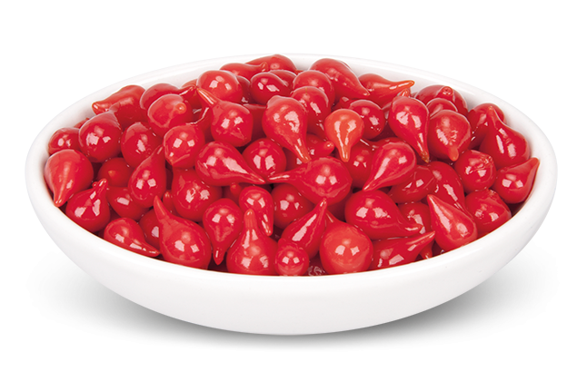 Gouttes de Piments Rouges Aigre-Doux