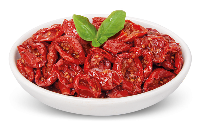 Dried Cherry Tomatoes in Sunflower Oil