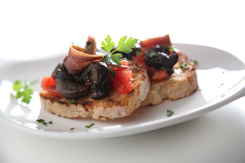 Bruschetta escargots