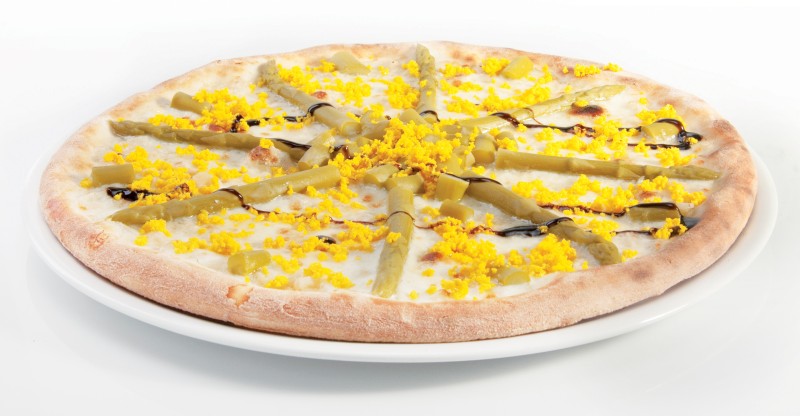 Pizza Asparagi e Uova