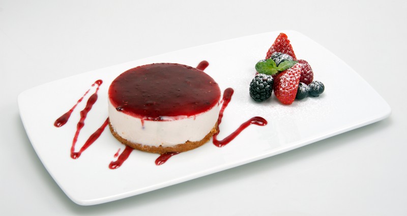 Wildberries cheesecake