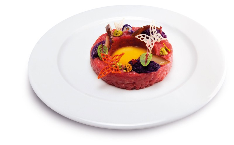 Tartare di manzo mediterranea